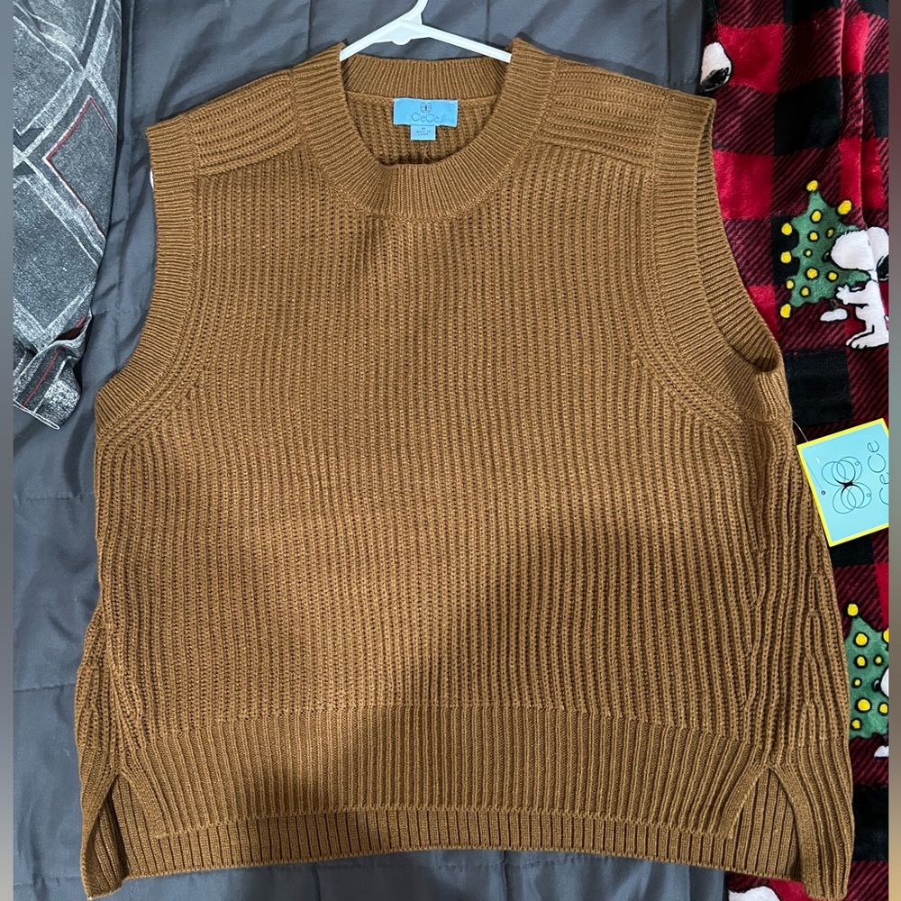 Brown vest